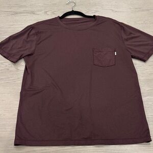 Vuori Maroon Short Sleeve Tee